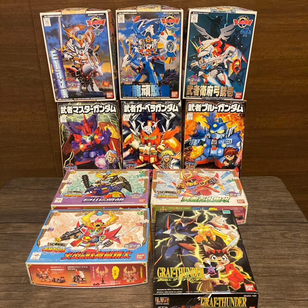 SDガンダム BB戦士　風林火山編　地上最強編　他　プラモデル　10個セット