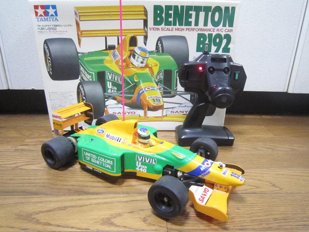 完全動作品 1/10 F1 ベネトン B192 ミハエル・シューマッハ F102