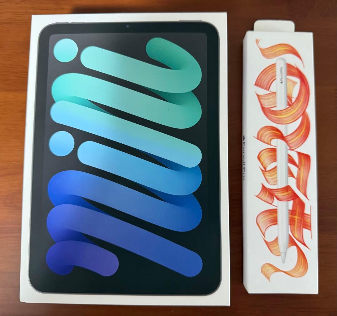 iPad mini 第7世代 128GB + Apple pencil Pro