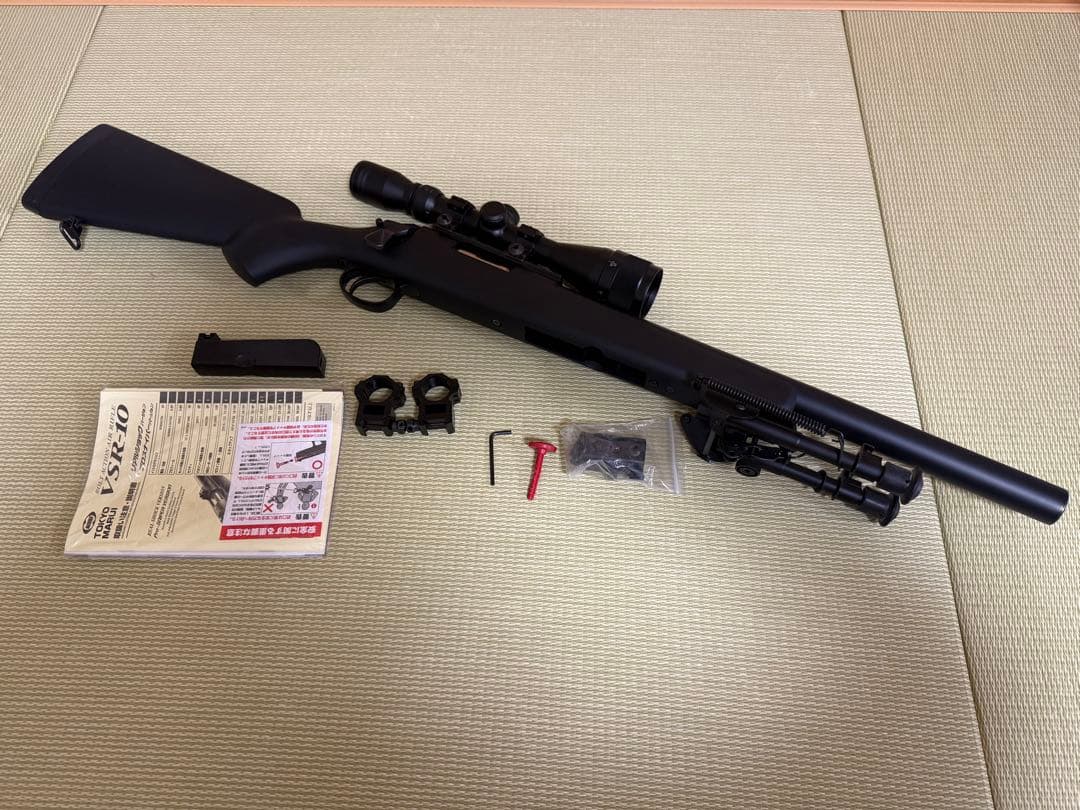 東京マルイ VSR-10 G SPEC 東京マルイ製スコープ、バイポッド付き