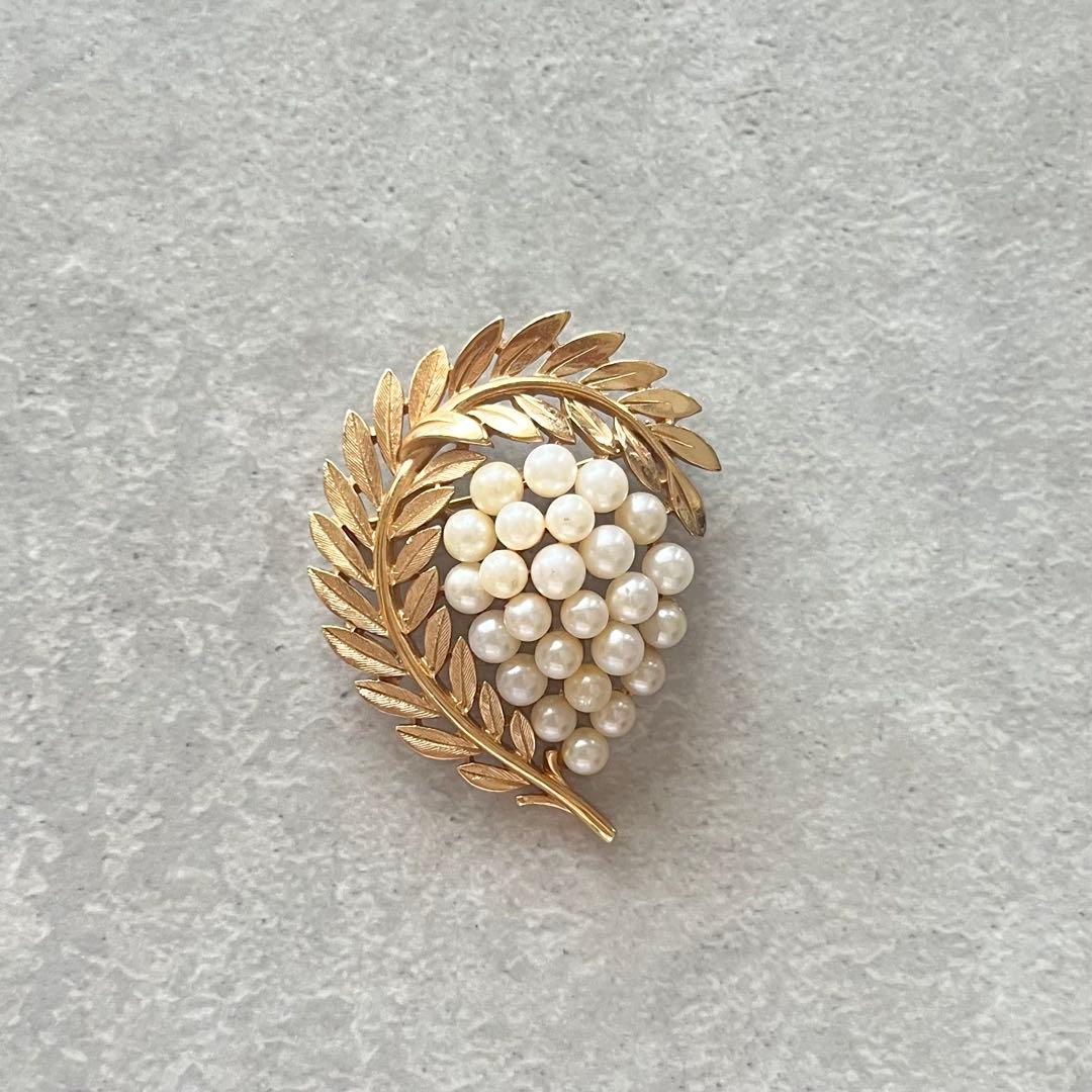 【北欧様♪】1960's ブローチ イヤリング トリファリ