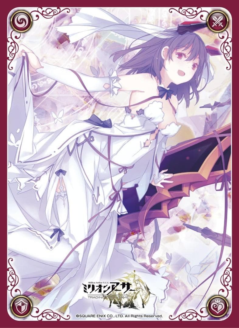 スリーブ ミリオンアーサーTCG 「終末の乙女」 純白型ファルサリア 新品未開封