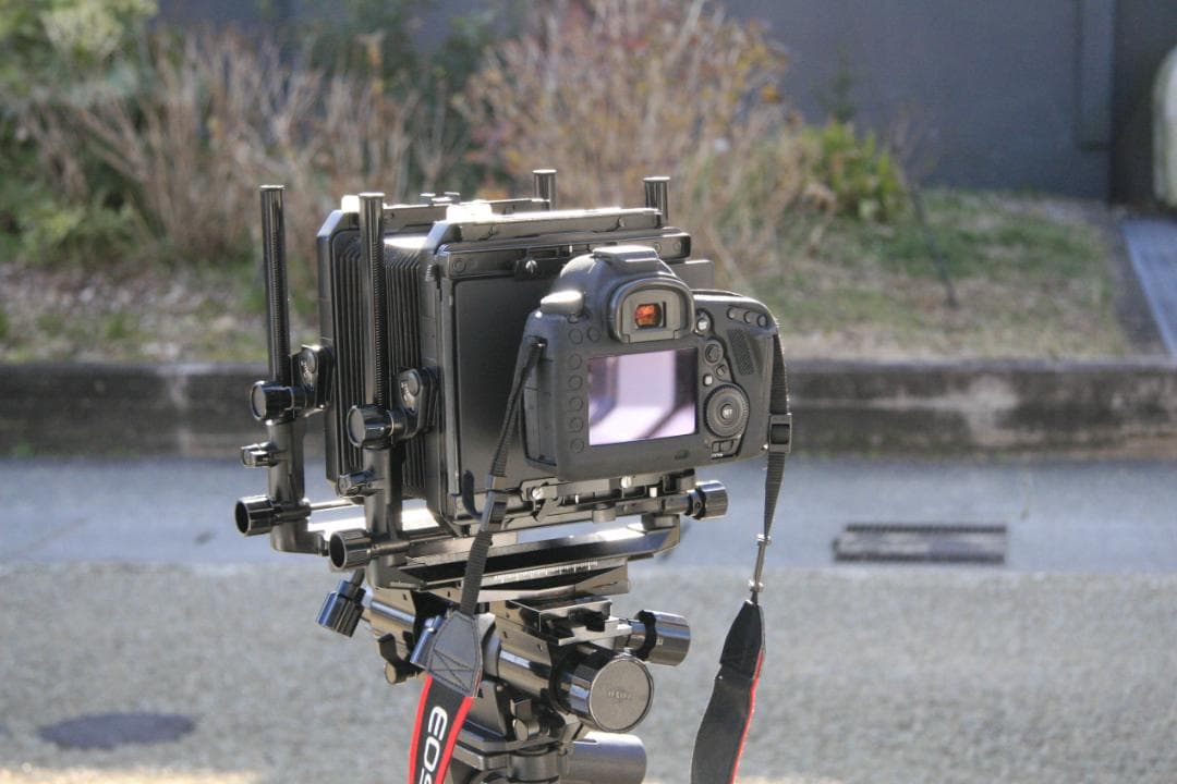 4x5カメラ用デジタルマウントアダプタforキヤノンEF