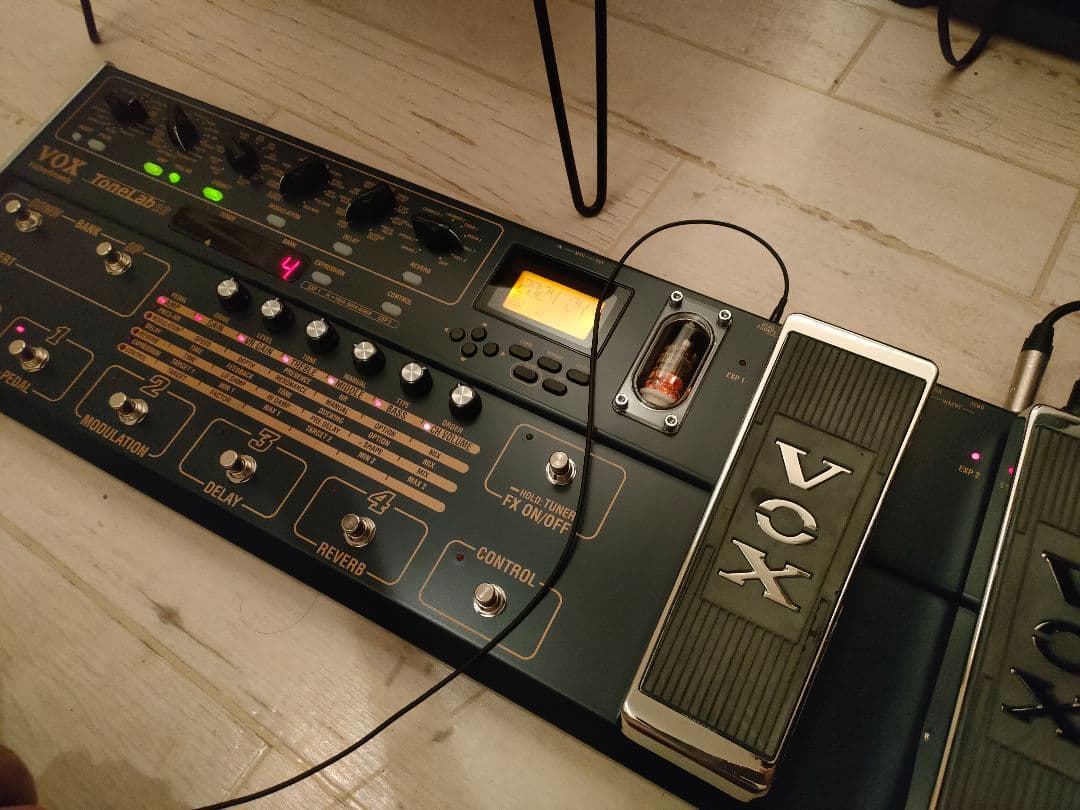 【真空管】VOX ToneLab SE マルチエフェクター