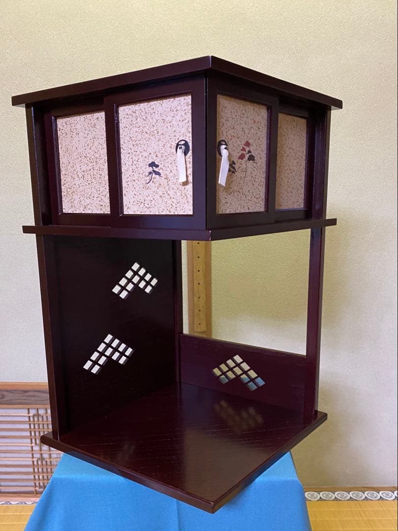 《歳末特価》茶道具/徒然棚　淡々斎好写　中村宗悦作　組立式