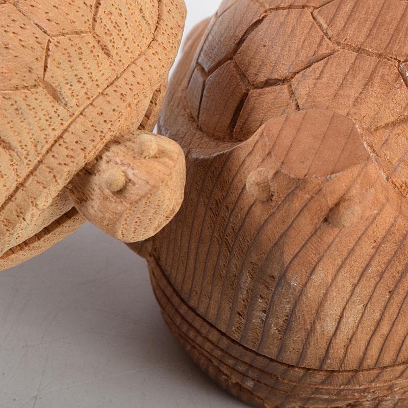 茶道具　木彫　亀香合　魚香合など　5点まとめて　V　R9240