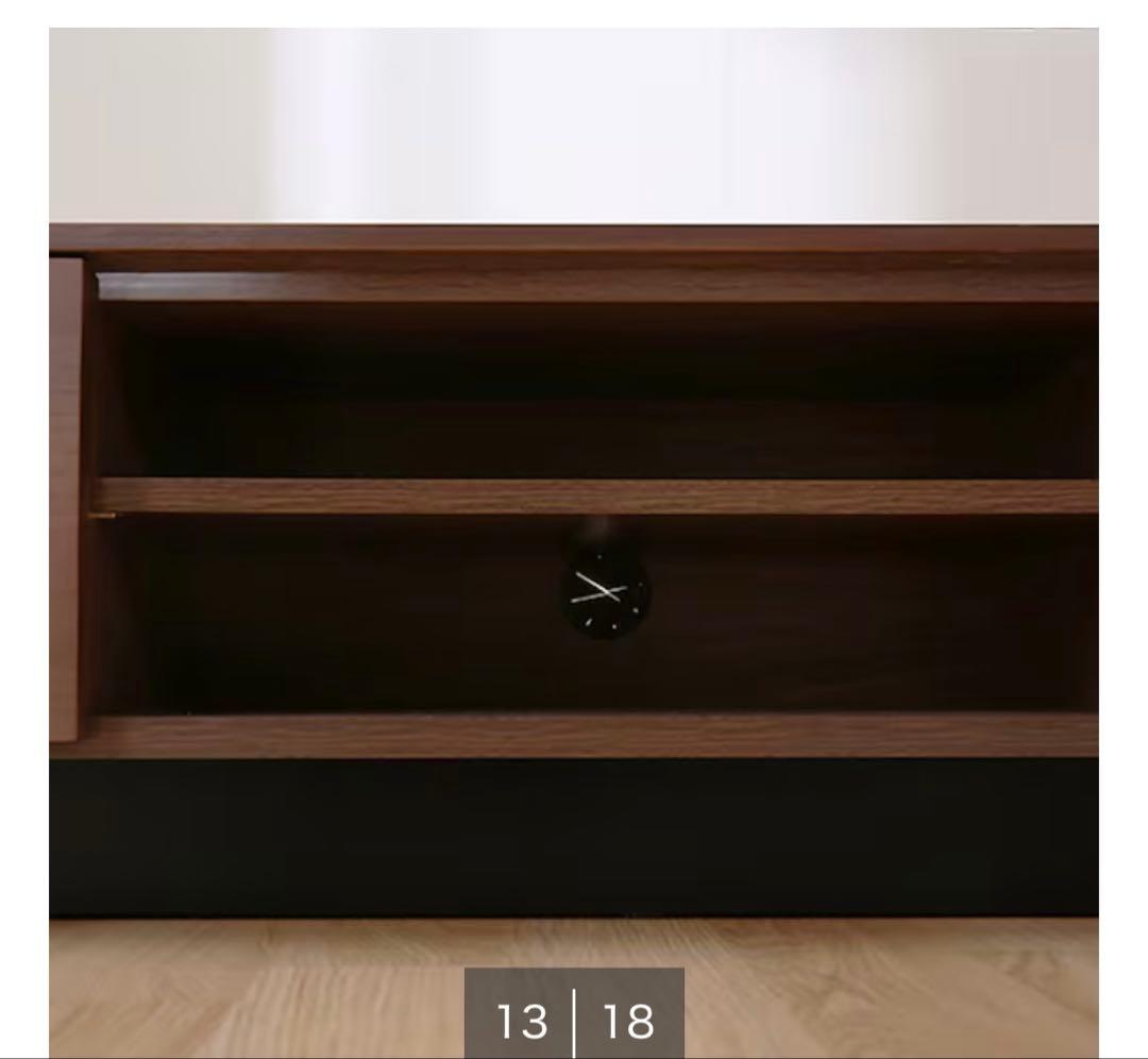 テレビ台(ローボードレシェンテ 150LB MBR) （ニトリ）（送料込み）