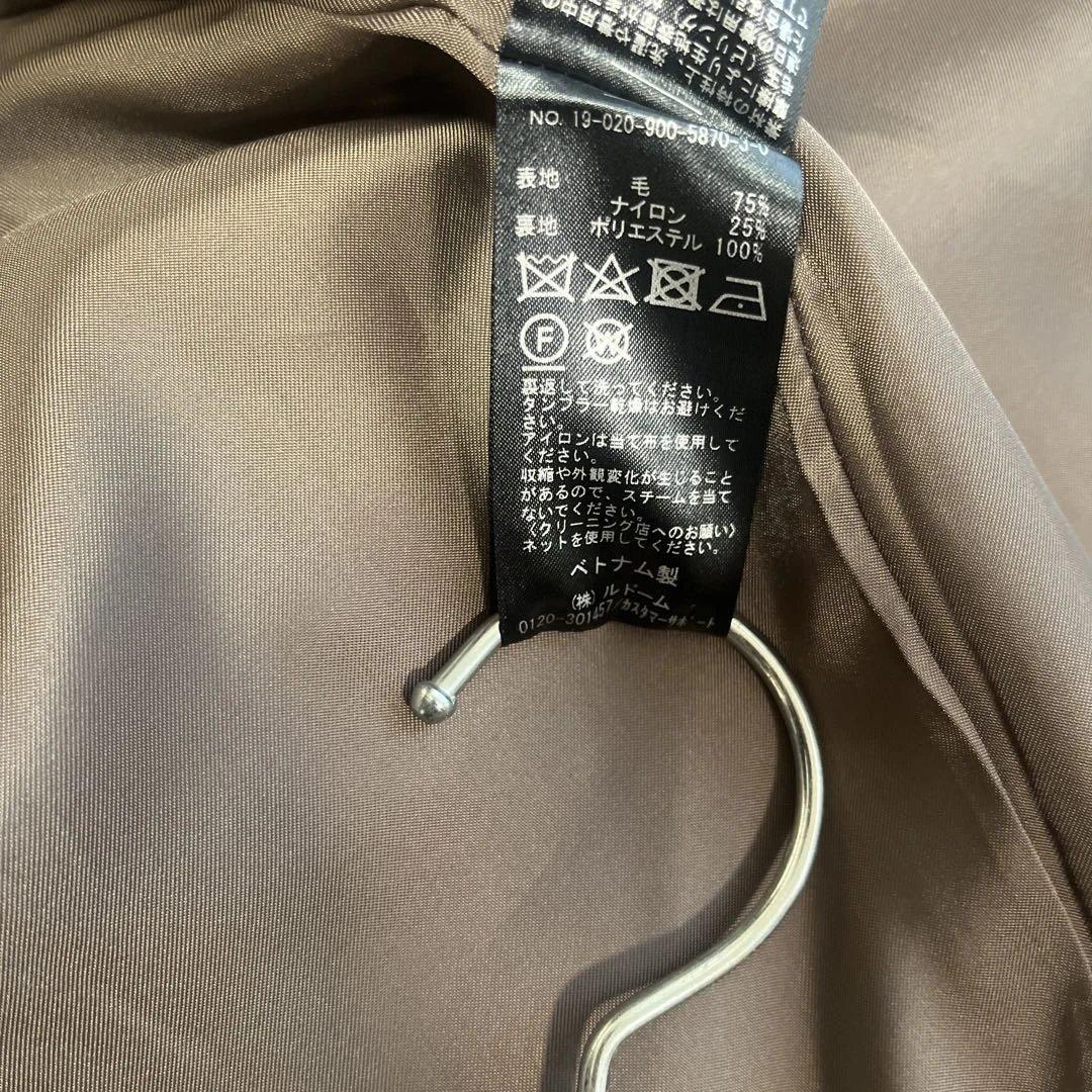 IENA イエナ　MANTECOオーバーチェスターコート　38 ベージュ