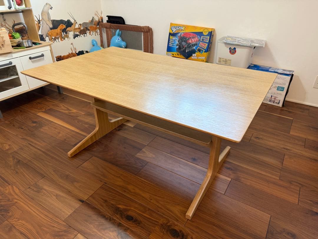 【Tosu様・手渡し】無印良品　リビングでもダイニングでもつかえるテーブル・４
