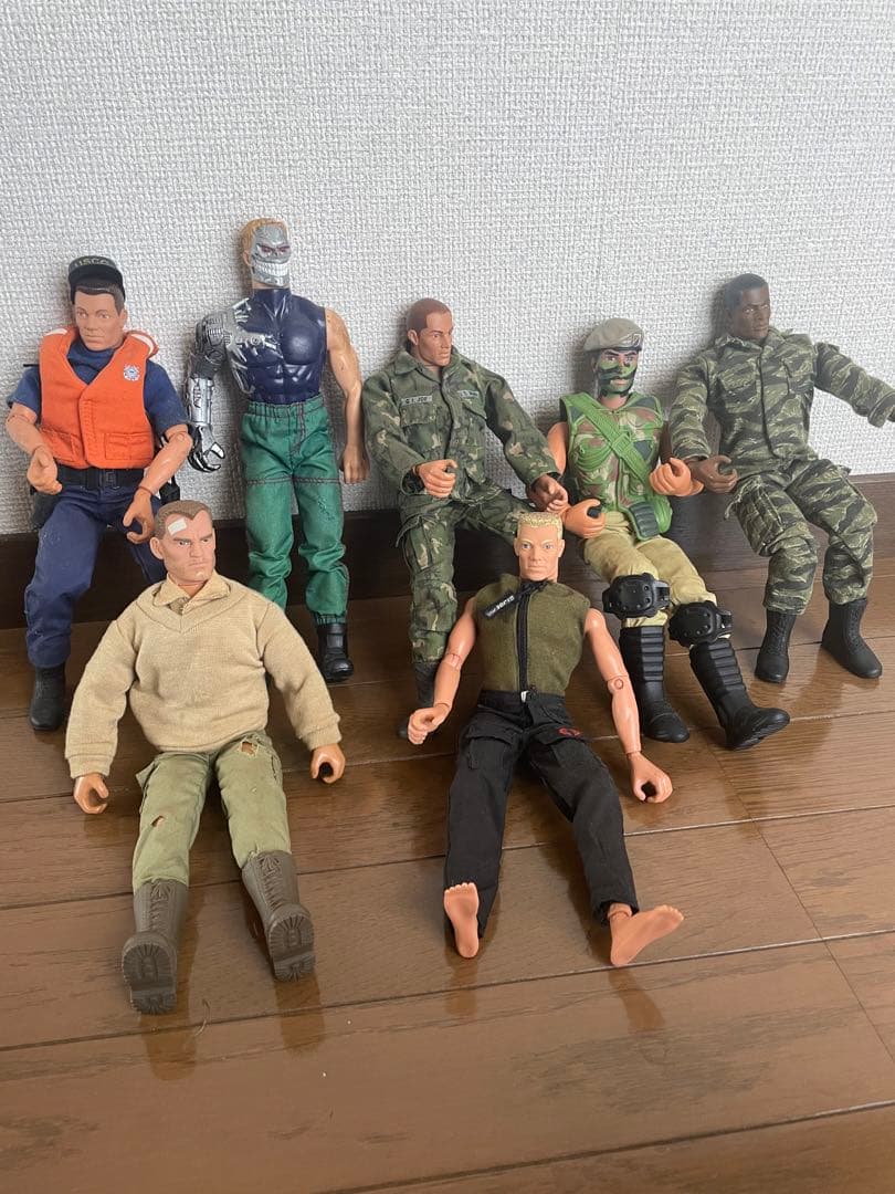GIジョー ミリタリーフィギュア 7体セット 世田谷ベース 1/6 12インチ