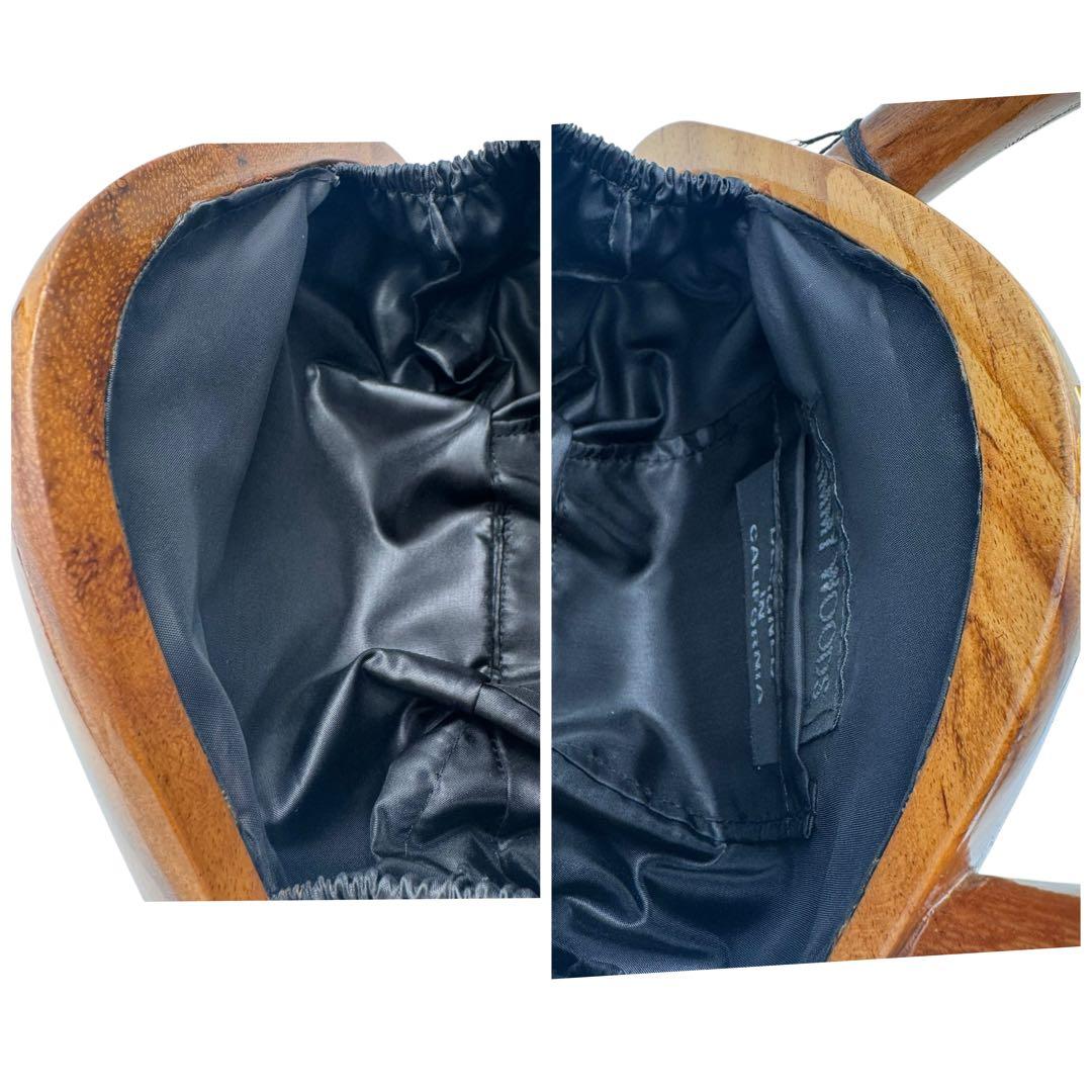 TIMMY WOODS ウッドバッグ 木製 アート 保存袋 カード タグ付