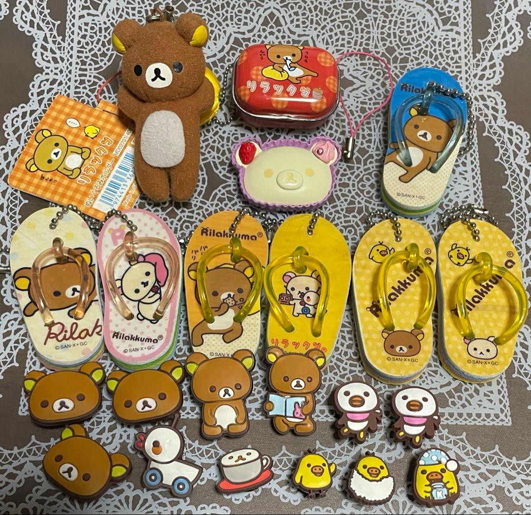 ✨美品✨　リラックマ　ストラップ他　未使用まとめ売り