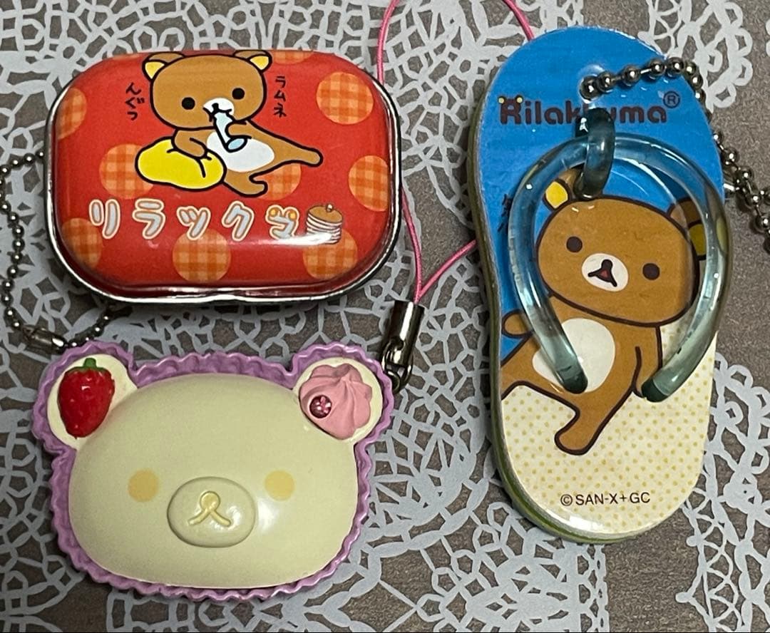 ✨美品✨　リラックマ　ストラップ他　未使用まとめ売り