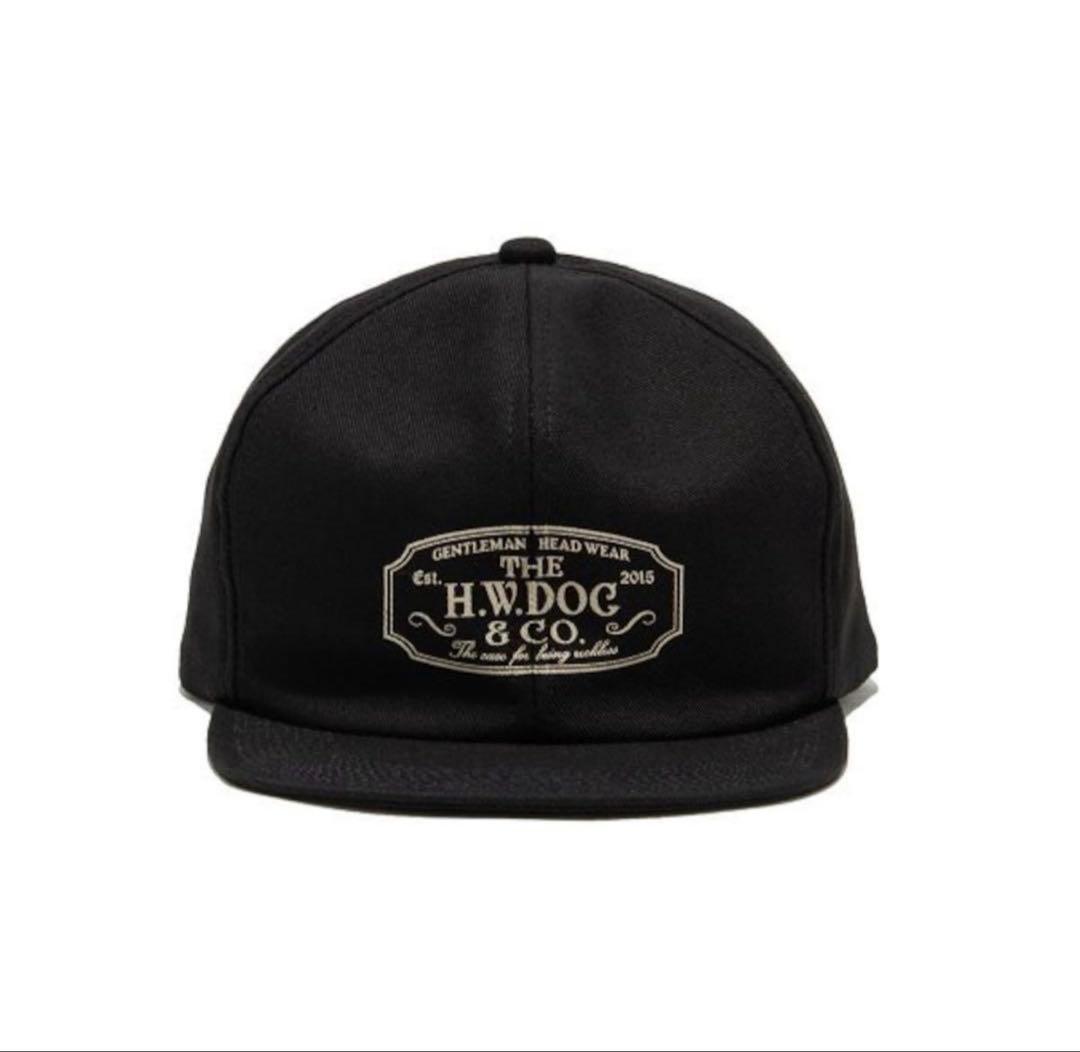 【未使用】THE H.W.DOG & CO. トラッカーキャップ 40 ブラック
