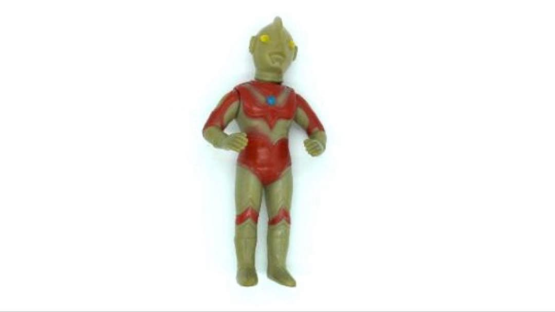 【期間限定】当時もの　ブルマァク　ソフビ　帰ってきたウルトラマン　汚れ変形破損