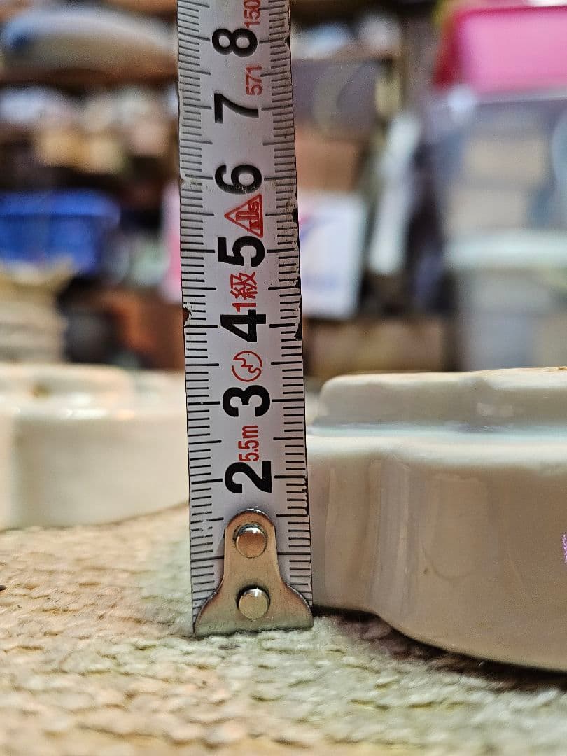 江戸後期 古伊万里 古染付け写し 懐石用 虎に人 5客セット