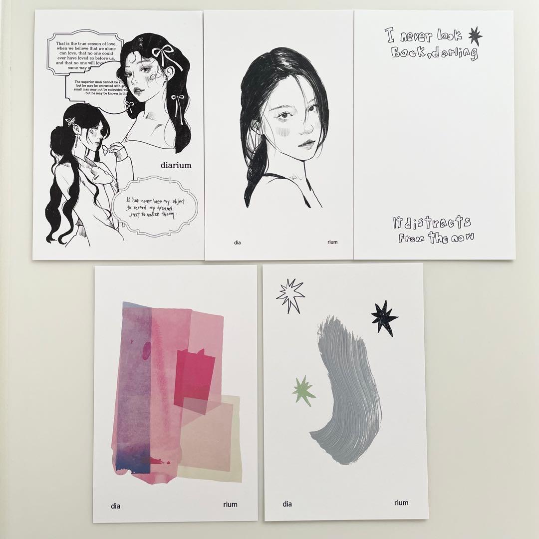 早い者勝ち　韓国　バインダー　貯金　diarium セット　C A6 リフィル