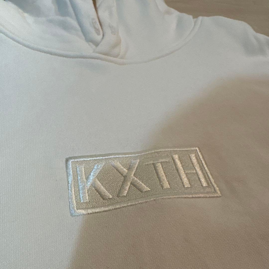KITH パーカー S クリーム色