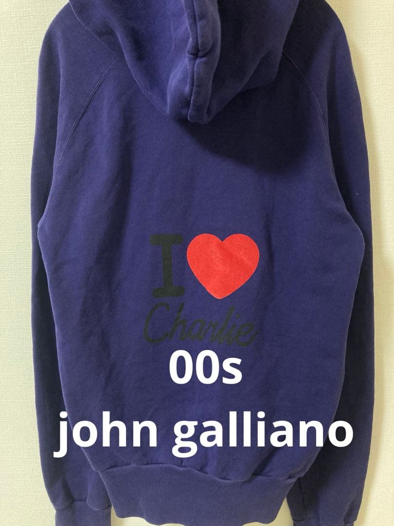 john galliano ジップパーカー doublet margiela