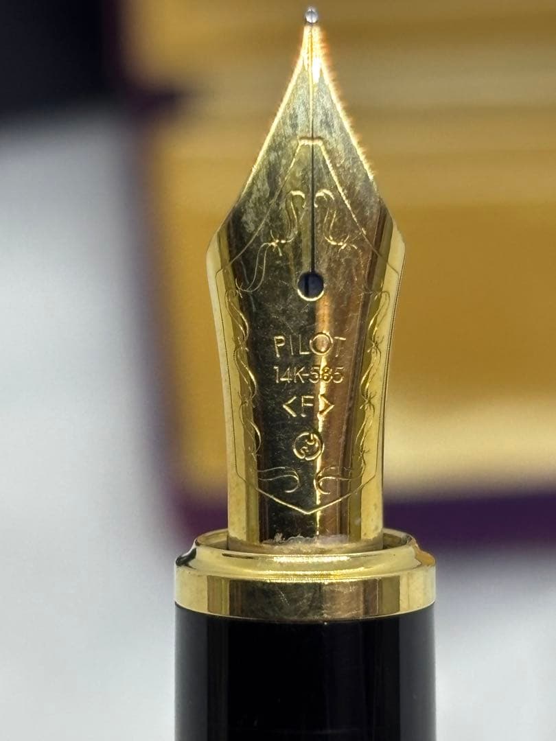未使用PILOT カスタムF-JF 14K 万年筆　ビンテージ　オシャレ