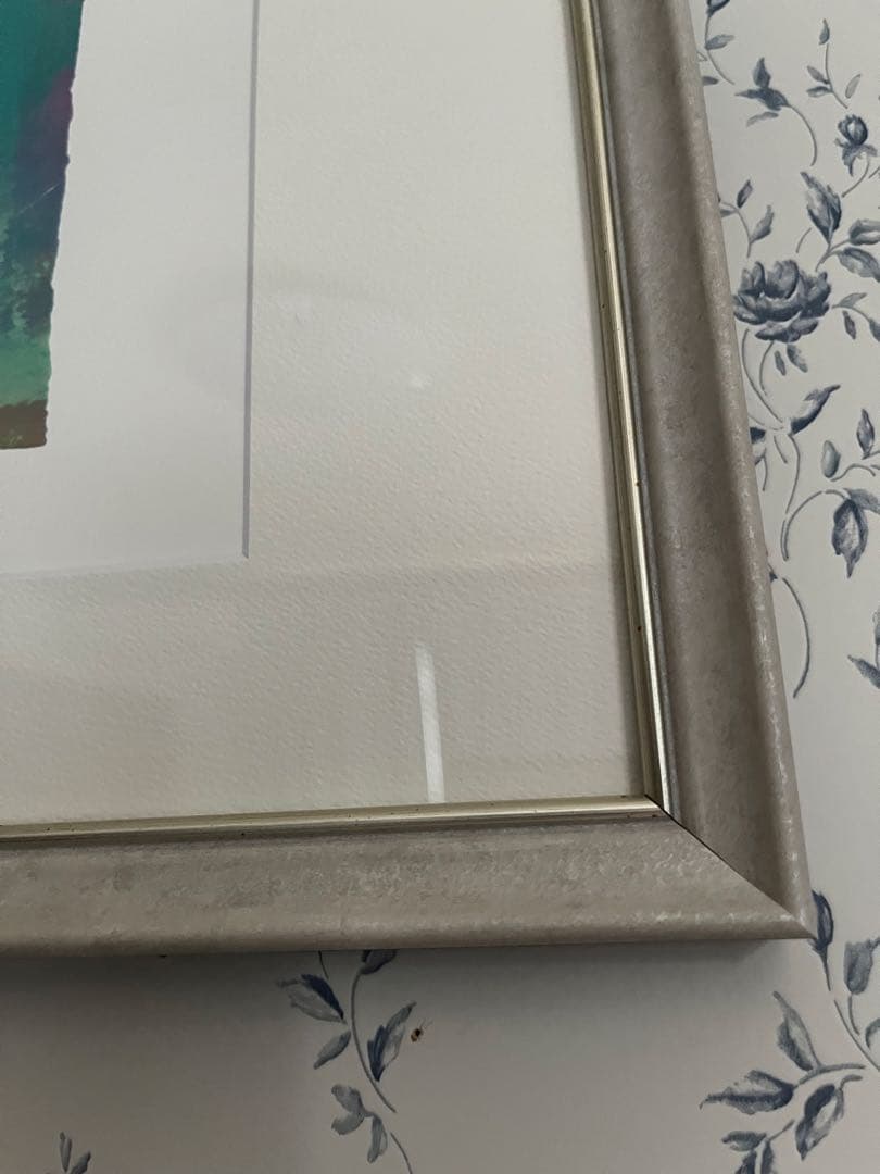 新品額　限定　大きめ64×48 ジニー・キム　版画　直筆サイン　NO. 証明書