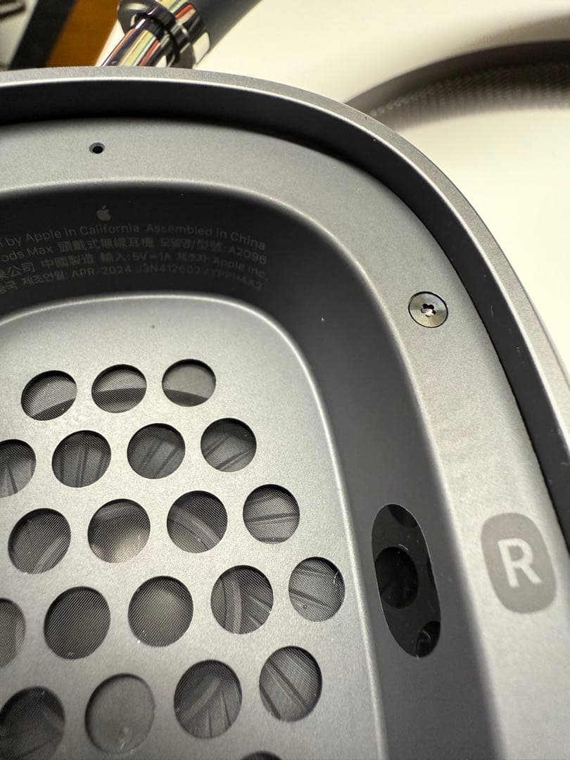 AirPods MAX スペースグレー Lightning 保証期限内ケース付き