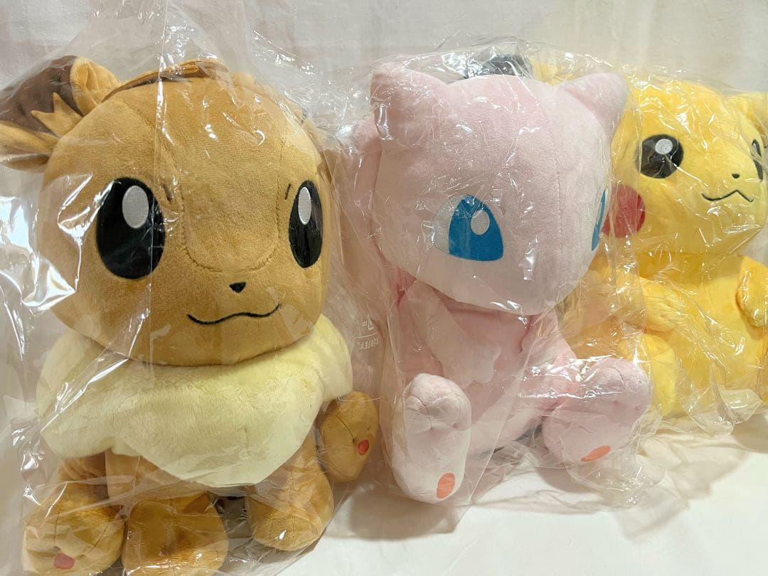 ポケモン 12インチ ポケモンfit ピカチュウ ミュウ イーブイ