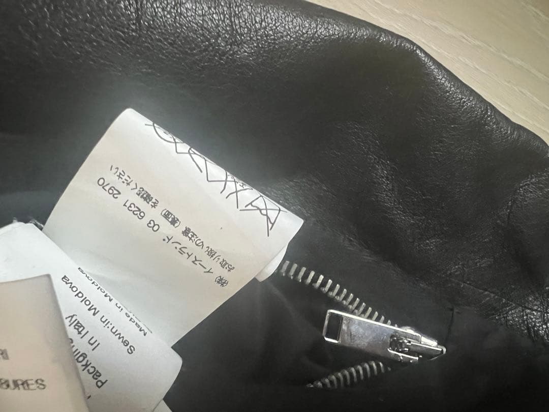 【rick owens】リックオウエンス　レザージャケット　46