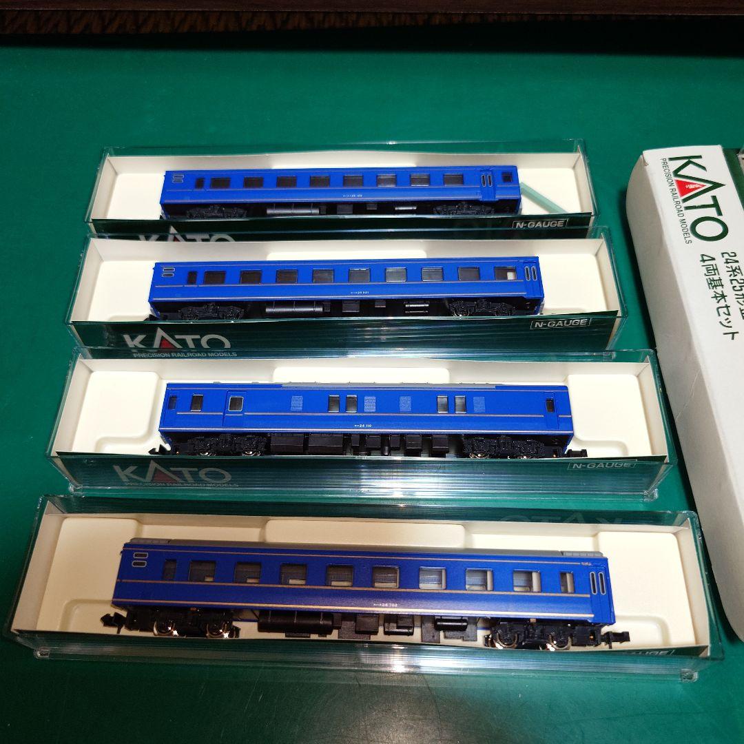 KATO TYPE25-24シリーズ 金帯7両編成セット＋オリエント調食堂車