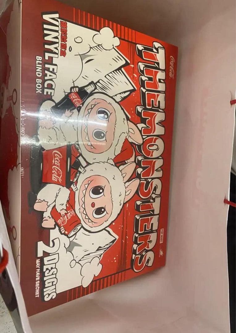 THE MONSTERS LABUBU ぬいぐるみ コーラ　COCA-COLA