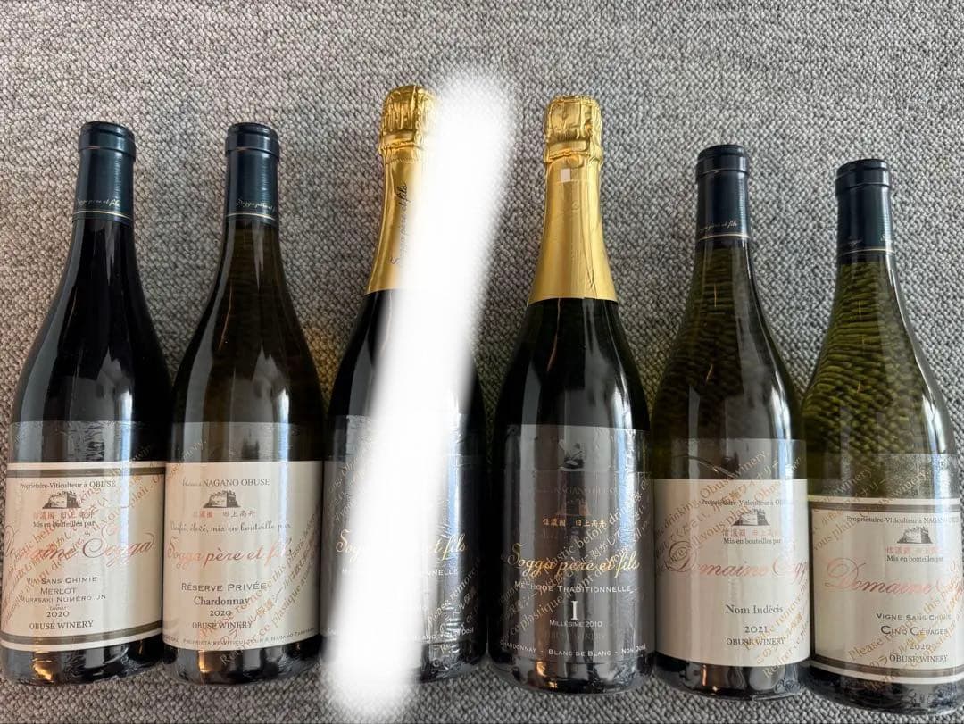 小布施ワイナリー5本セット【日本ワイン】