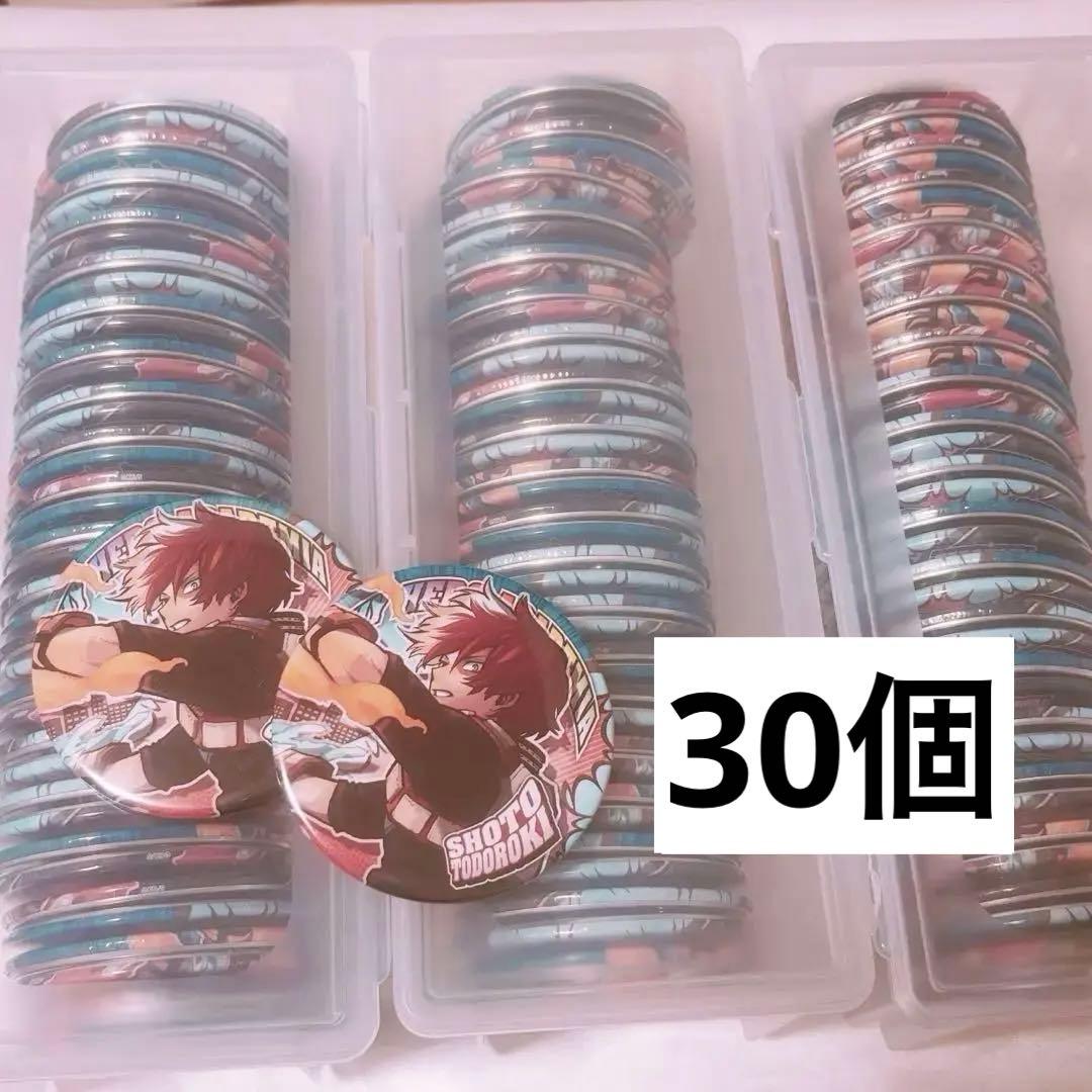 僕のヒーローアカデミア 轟焦凍 原作 ヒロアカ展 コレクション缶バッジ kv