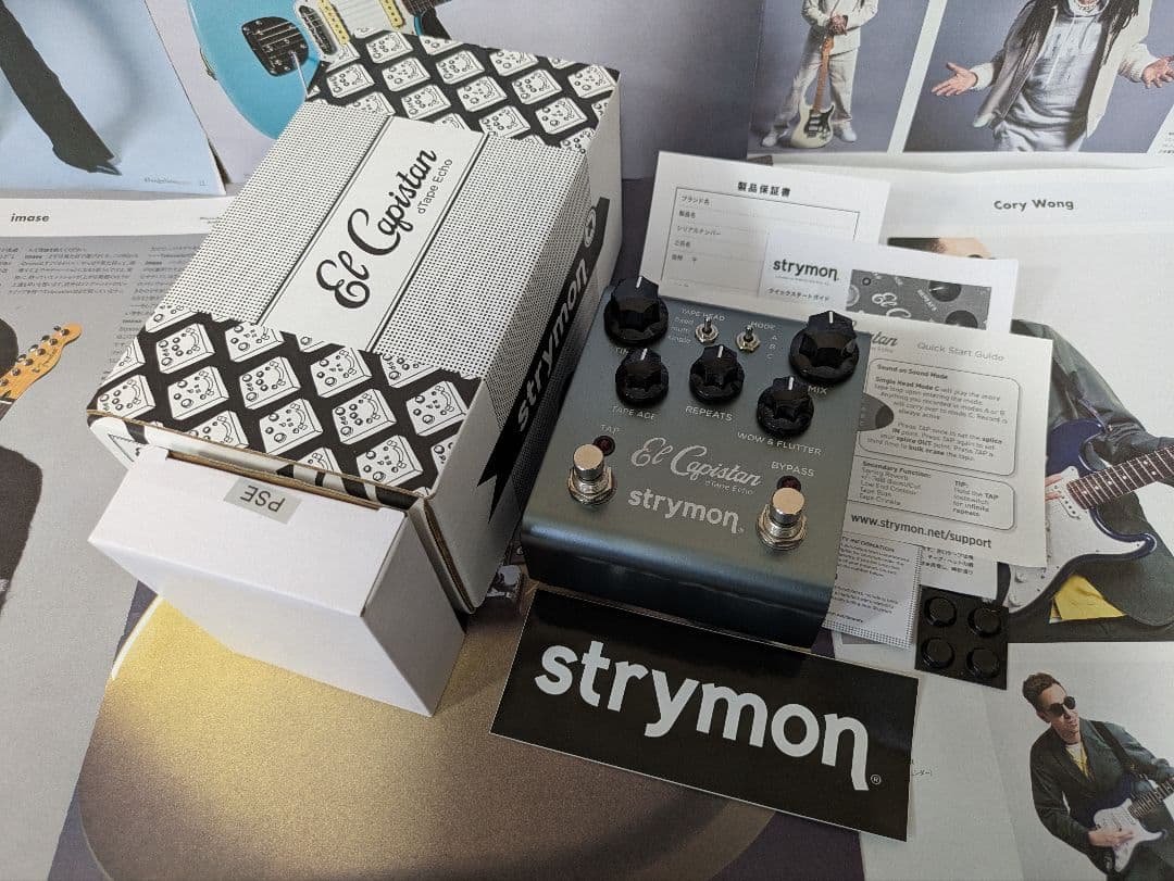 【美品】国内正規品 strymon El Capistan V1 テープエコー