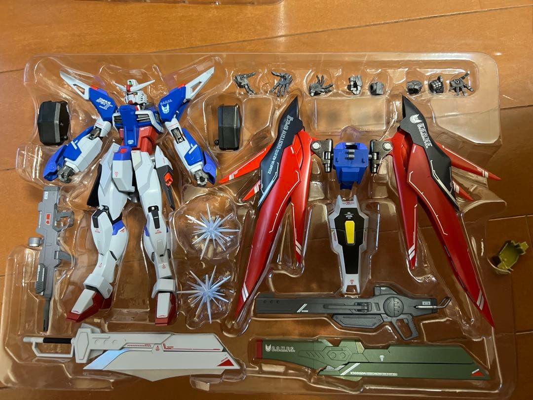 L ROBOT魂 デスティニーガンダムSPECⅡセット　開封済み