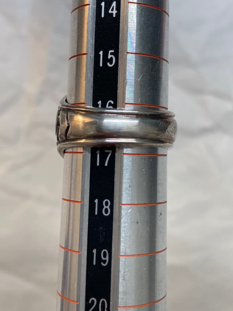 Mi　立命館 大学 カレッジリング 中川 ジョンロバーツ SILVER