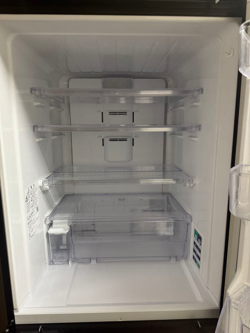 送料無料！2018年356L シャープ 3ドア冷凍冷蔵庫 SJ-GW36D-R