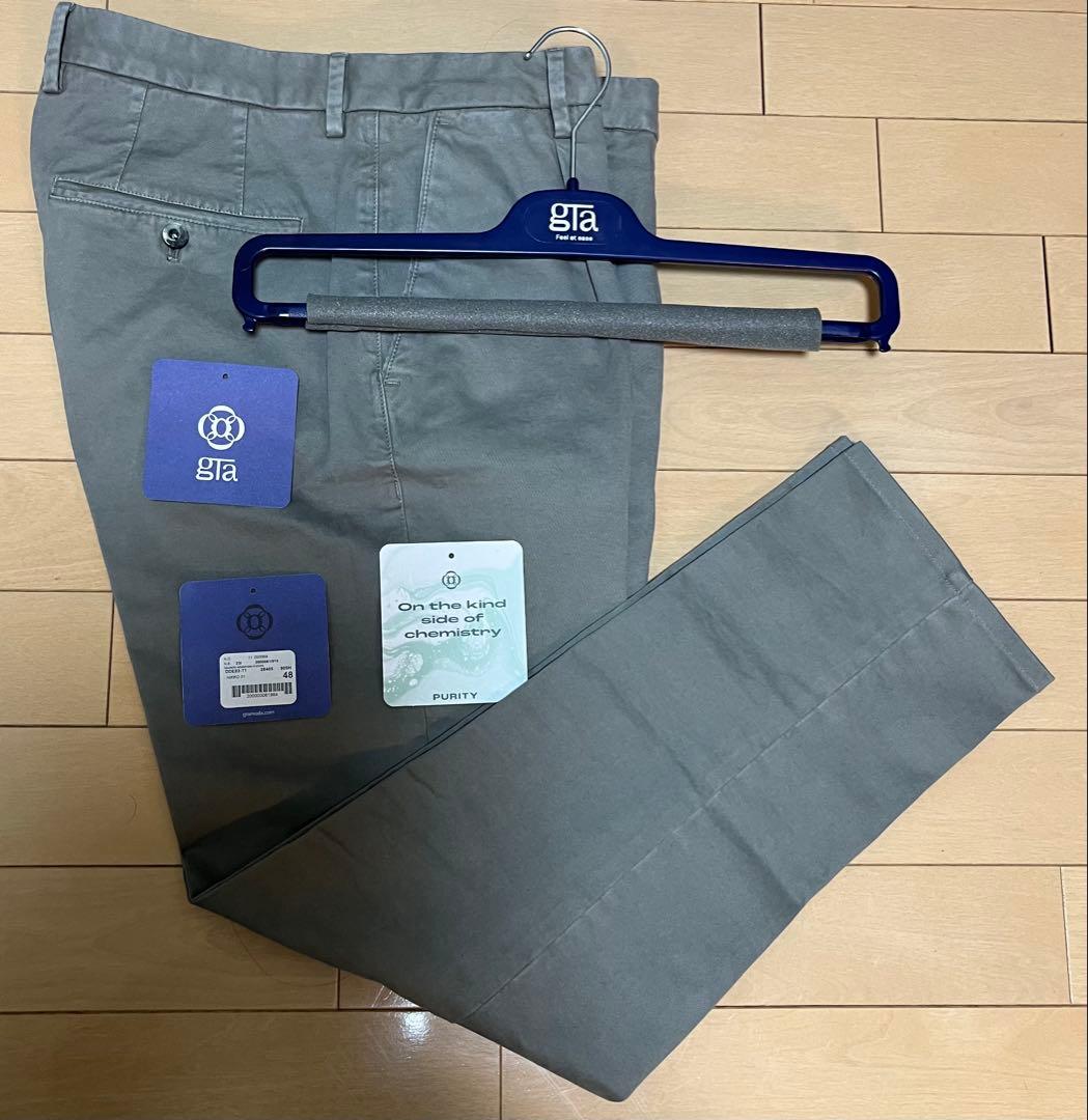 【美品】GTA NIKKO １プリーツ　48 グレー