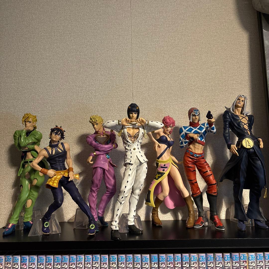 開封済　一番くじジョジョの奇妙な冒険5部フィギュアコンプ+ラストワン