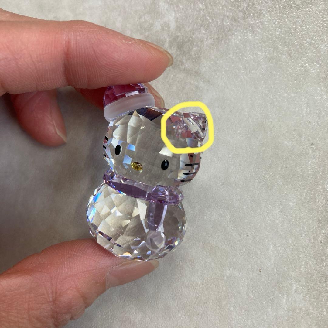 SWAROVSKI クリスタル ハローキティ スノーマン