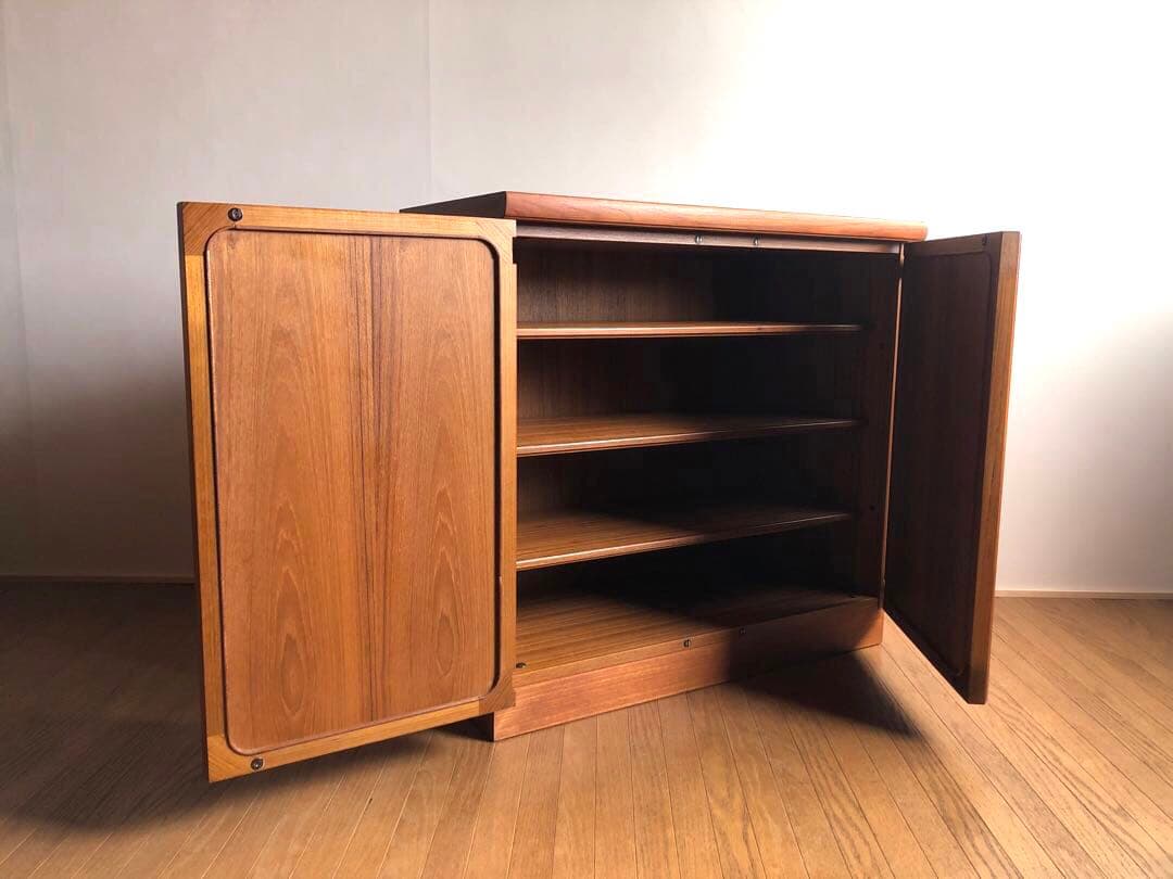 日田工芸 チーク材 サイドボード リビング サイド チェスト収納 北欧インテリア