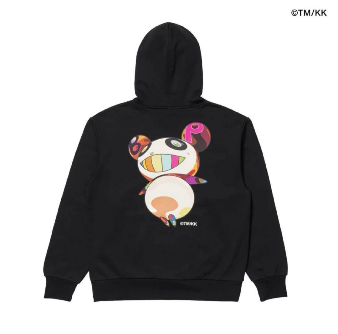 BLACKPINK 村上隆 コラボ カイカイキキ フーディ パーカー ブラック