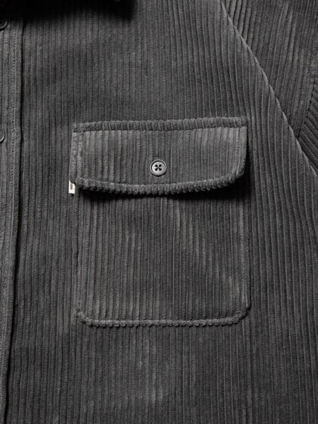 ジャケット・アウター COOTIE Wide Corduroy CPO Jacket Gray