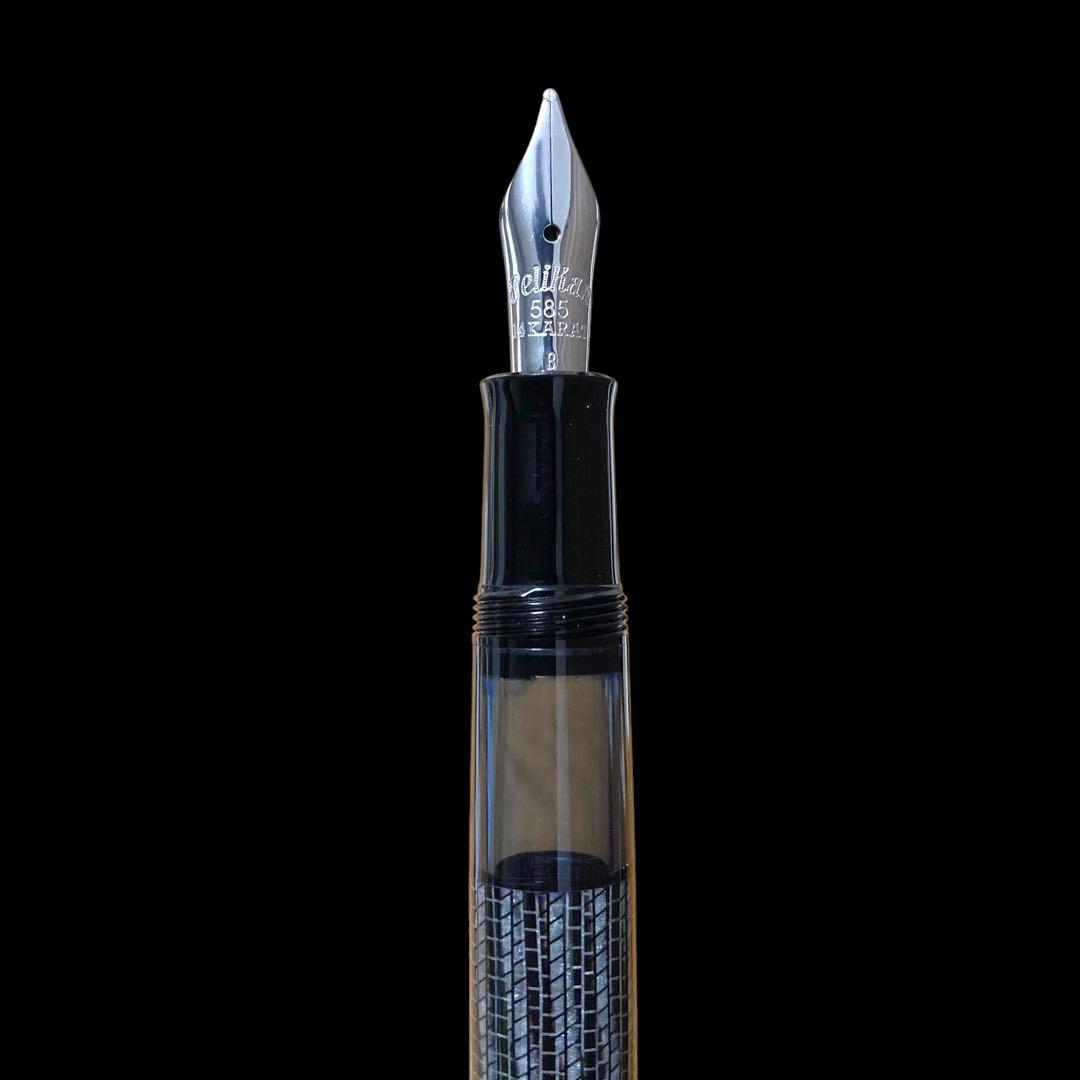 希少【付属品多数/国内限定800本】ペリカン M101N リザード 万年筆