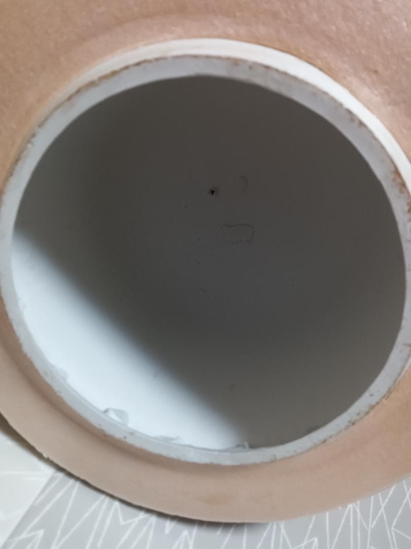 和風陶器 蓋付き大壺