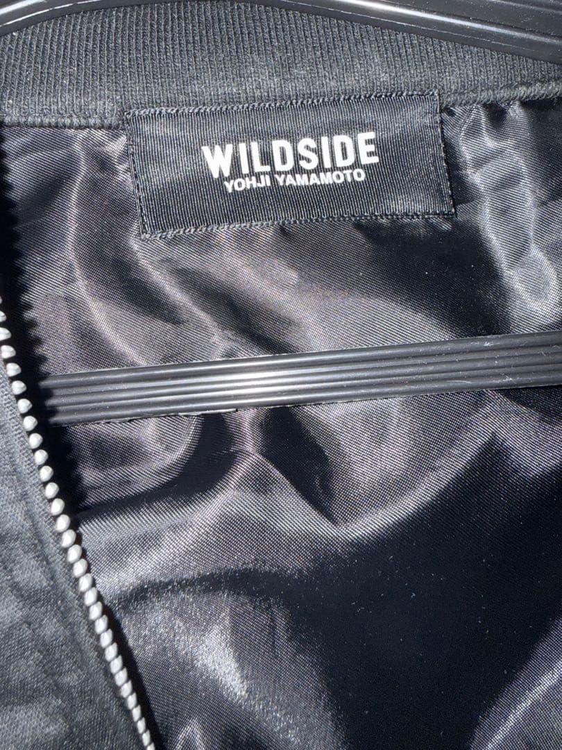 WILDSIDE YohjiYamamoto 月下美人刺繍ブルゾン