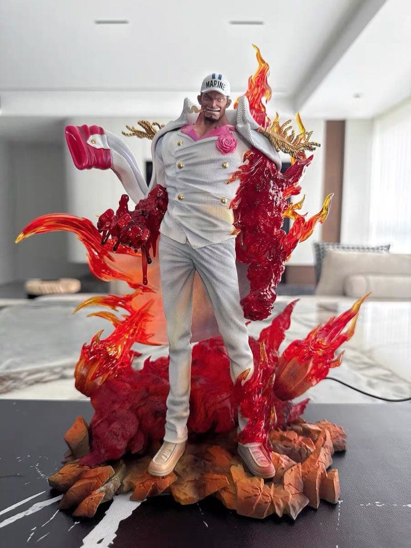 ワンピース POP 海軍 赤犬 フィギュア ガレージキット