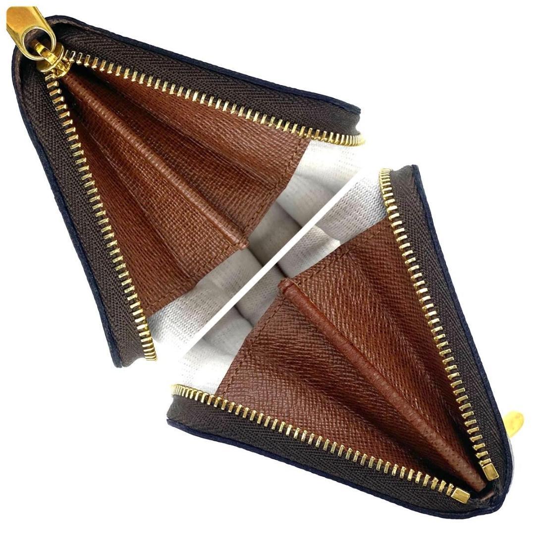 ルイ ヴィトン◎パース モノグラム ラウンドファスナー ブラウン 小銭入れ