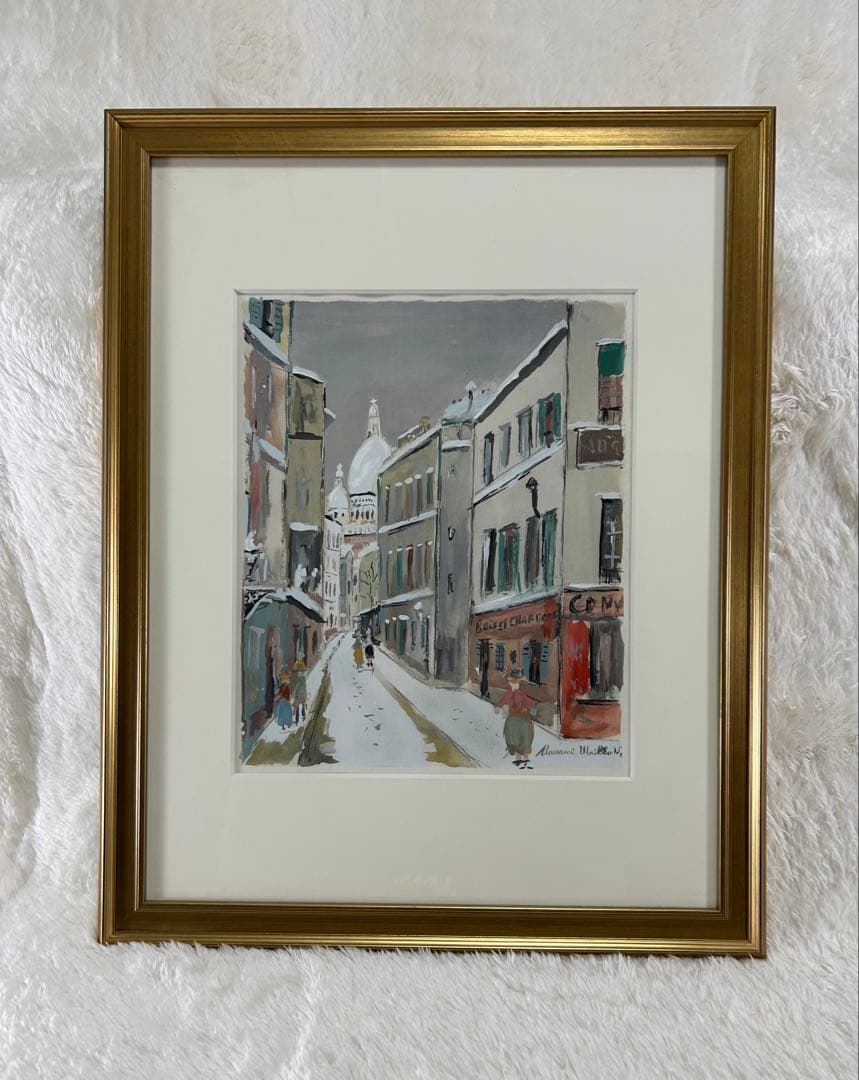 モーリス ユトリロ　サン・リュスティック通り 霊感の村　ポショワール