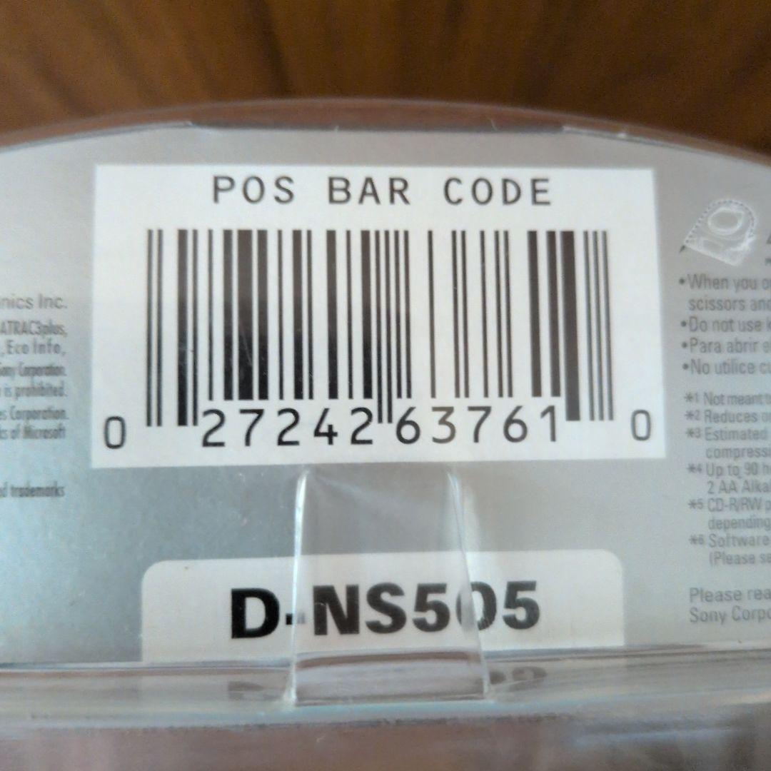 未使用品 Walkman Portable CD Player Sony