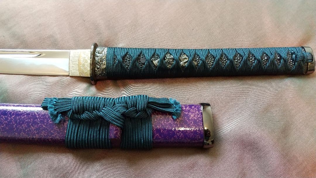 【鶴姫一文字】模造刀 喰出し鍔 鐺 模擬刀 拵え 日本刀 上杉謙信 sword